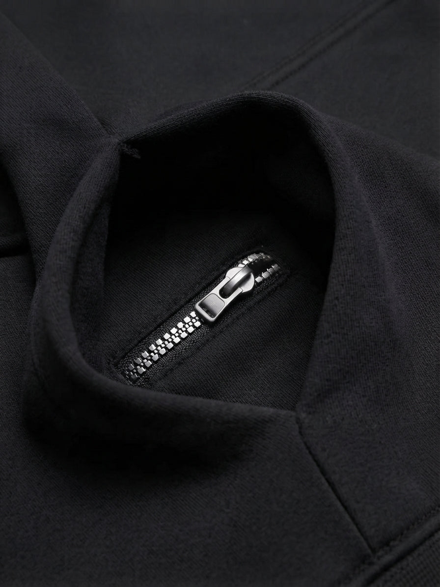 Symbolic Graphic Hoodie with Hidden Pocket